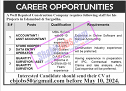 Construction Company Jobs 2024 Ad 1