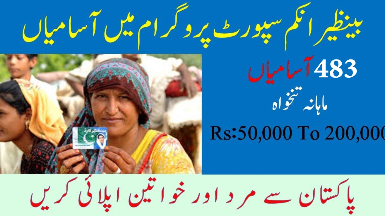 BISP Jobs Benazir Income Support Programme