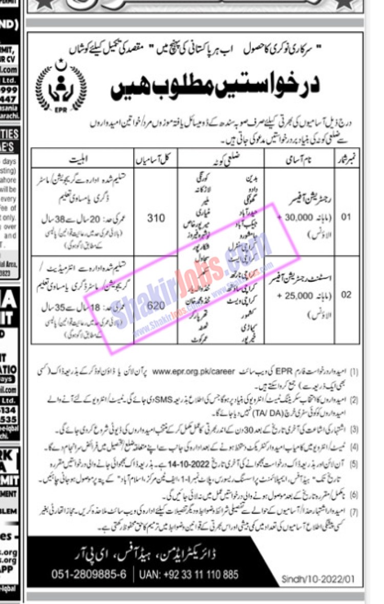 EPR Jobs 2022