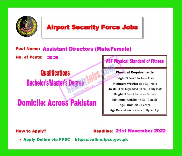 ASF Job November 2022