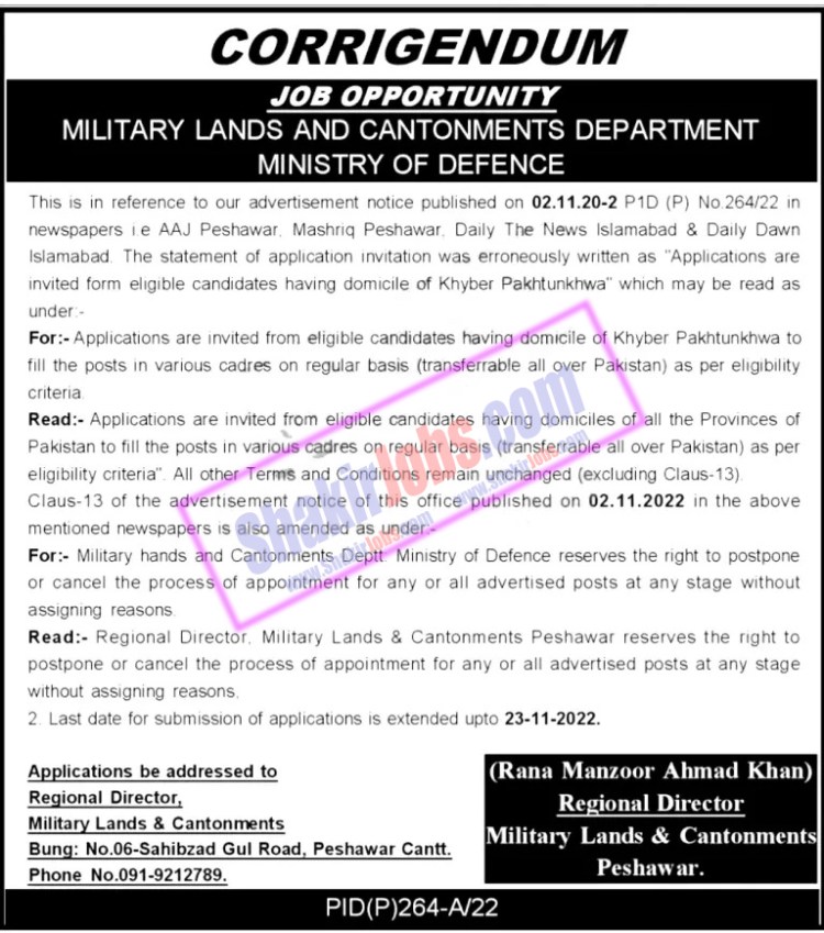 MLC Jobs November 2022 Last Date Extended