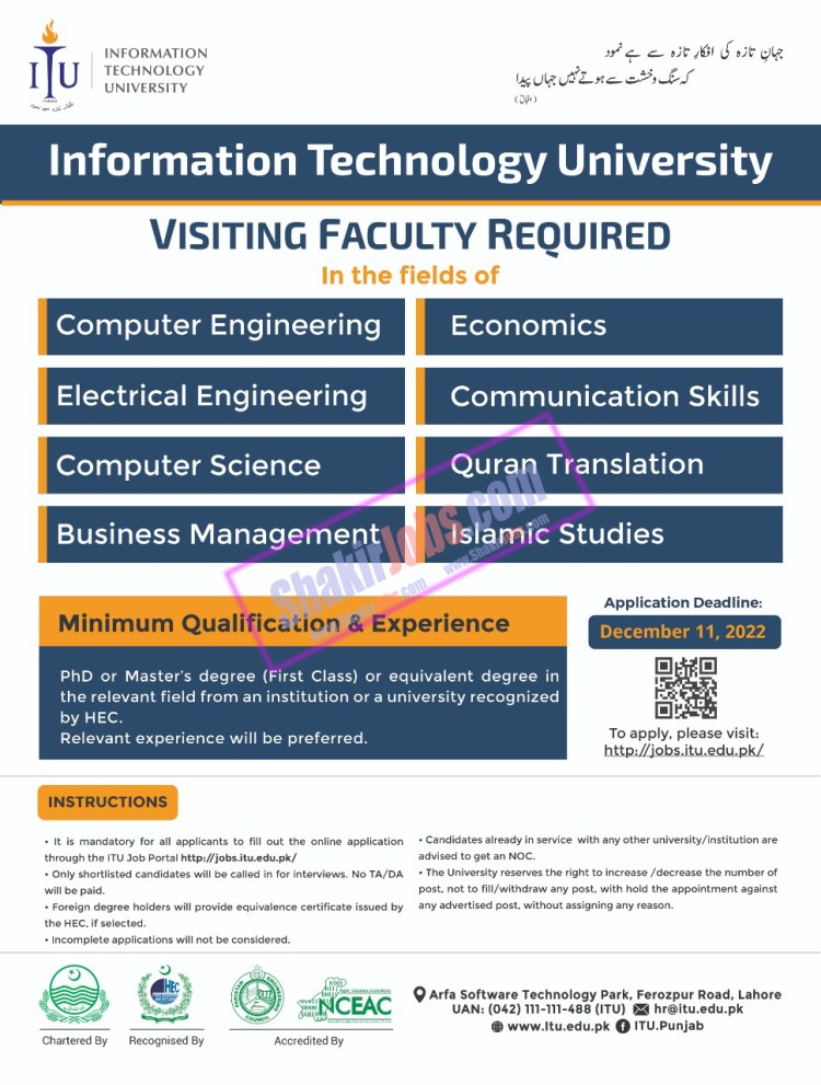 ITU Jobs December 2022