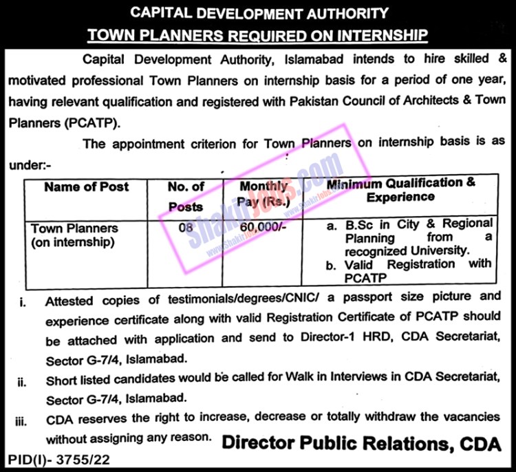 CDA Jobs December 2022