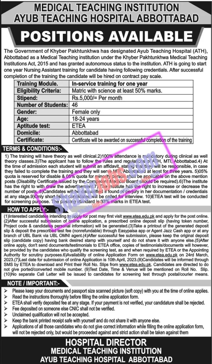 ATH Jobs March 2023 Ad 2