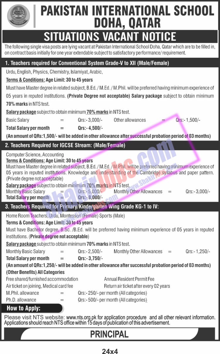 Qatar Teaching Jobs May 2023 - Job Opportunities in Qatar - Teaching Jobs in Qatar