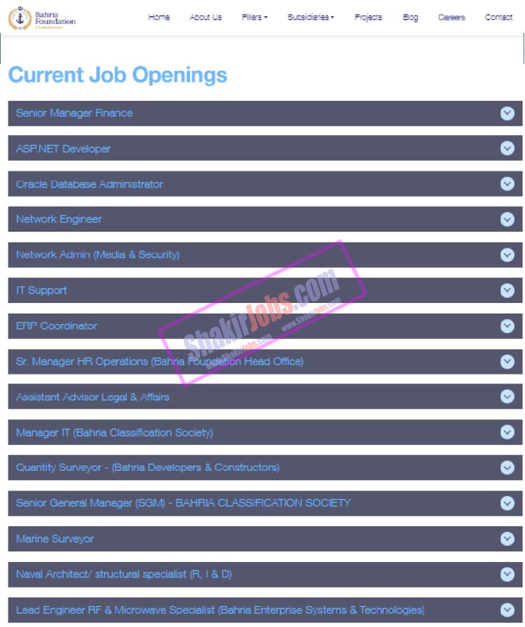 Bahria Foundation Jobs 2024 1